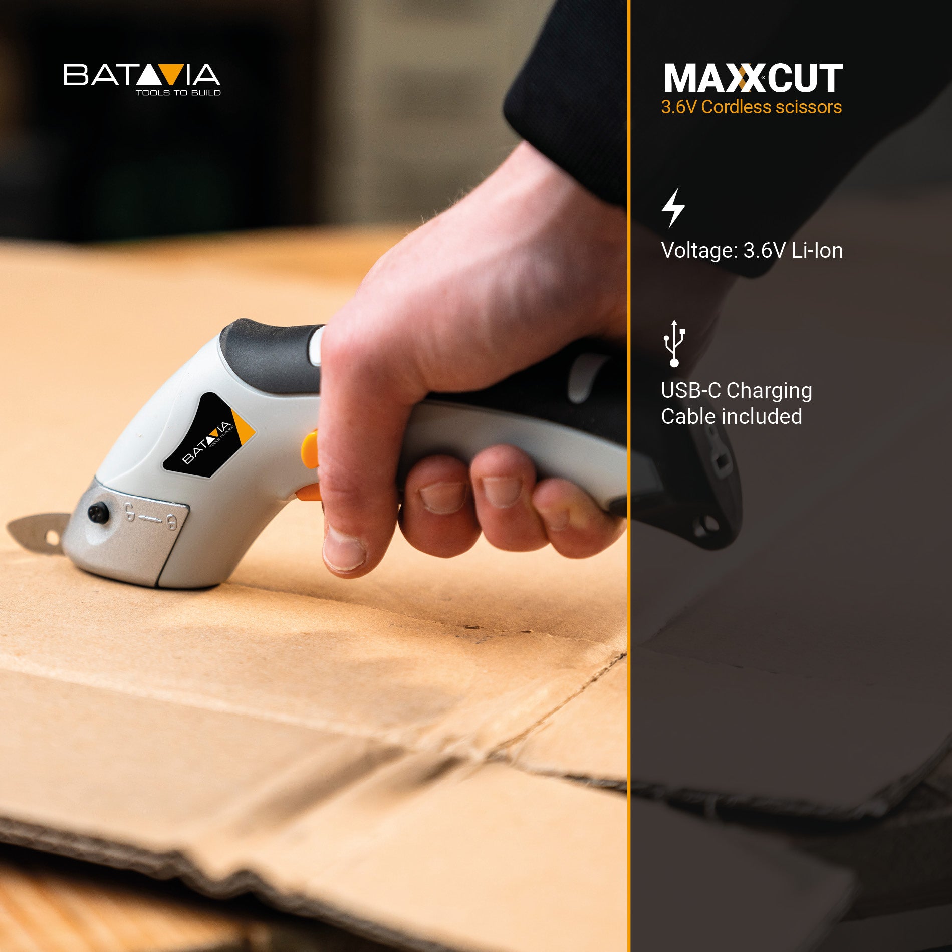 Maxxcut 3.6V Cordless Scissors - view 5