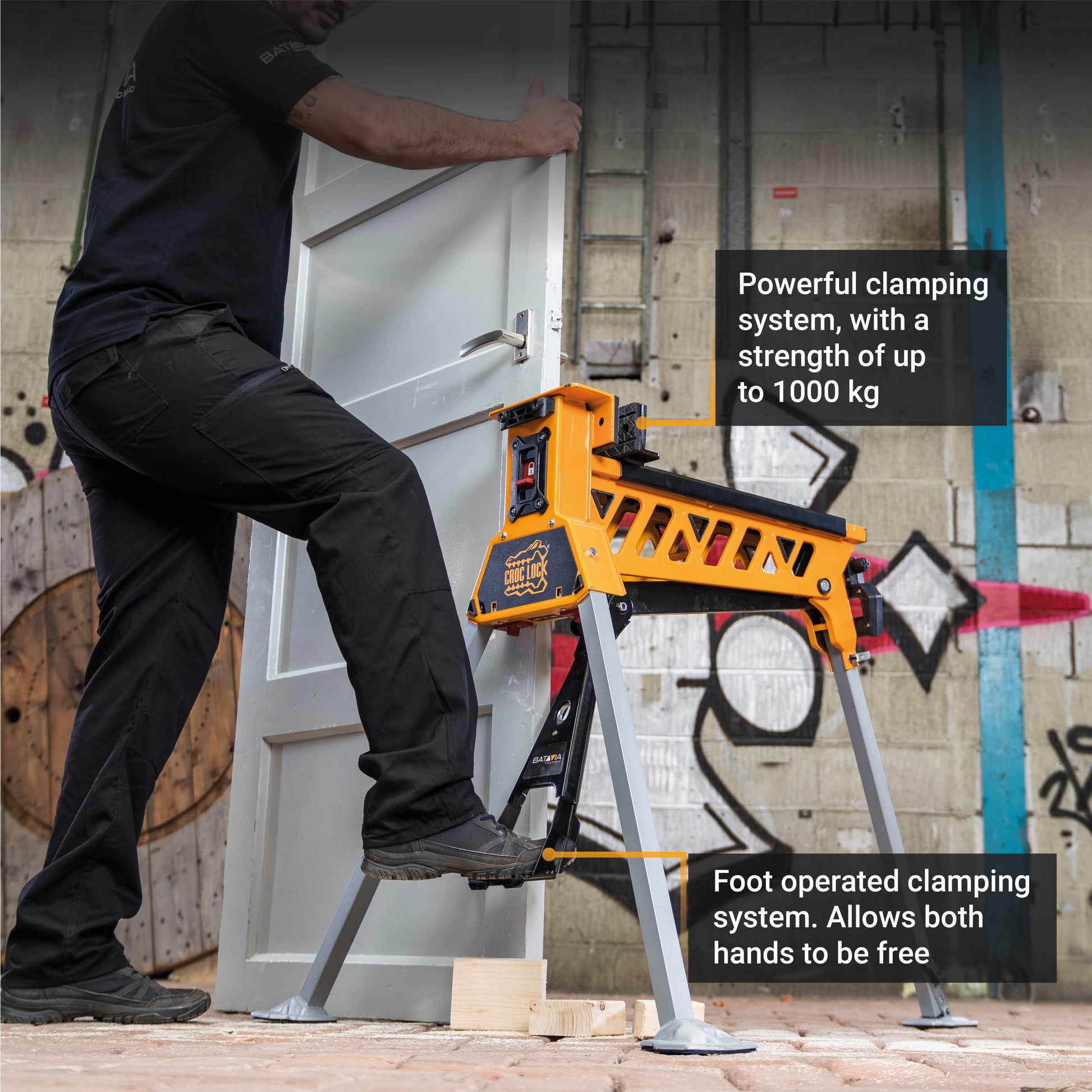Croc Lock Workbench and Clamping Station - Incl. All Accessories - view 3