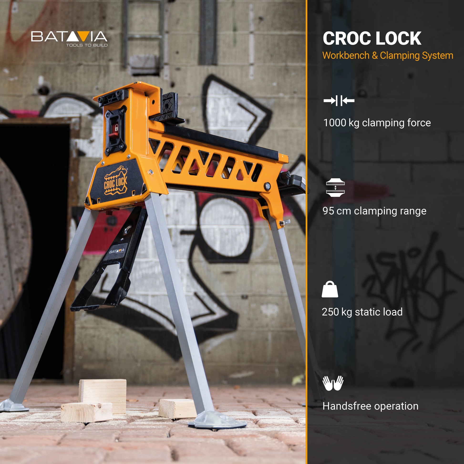 Croc Lock Workbench and Clamping Station - Incl. All Accessories - view 6