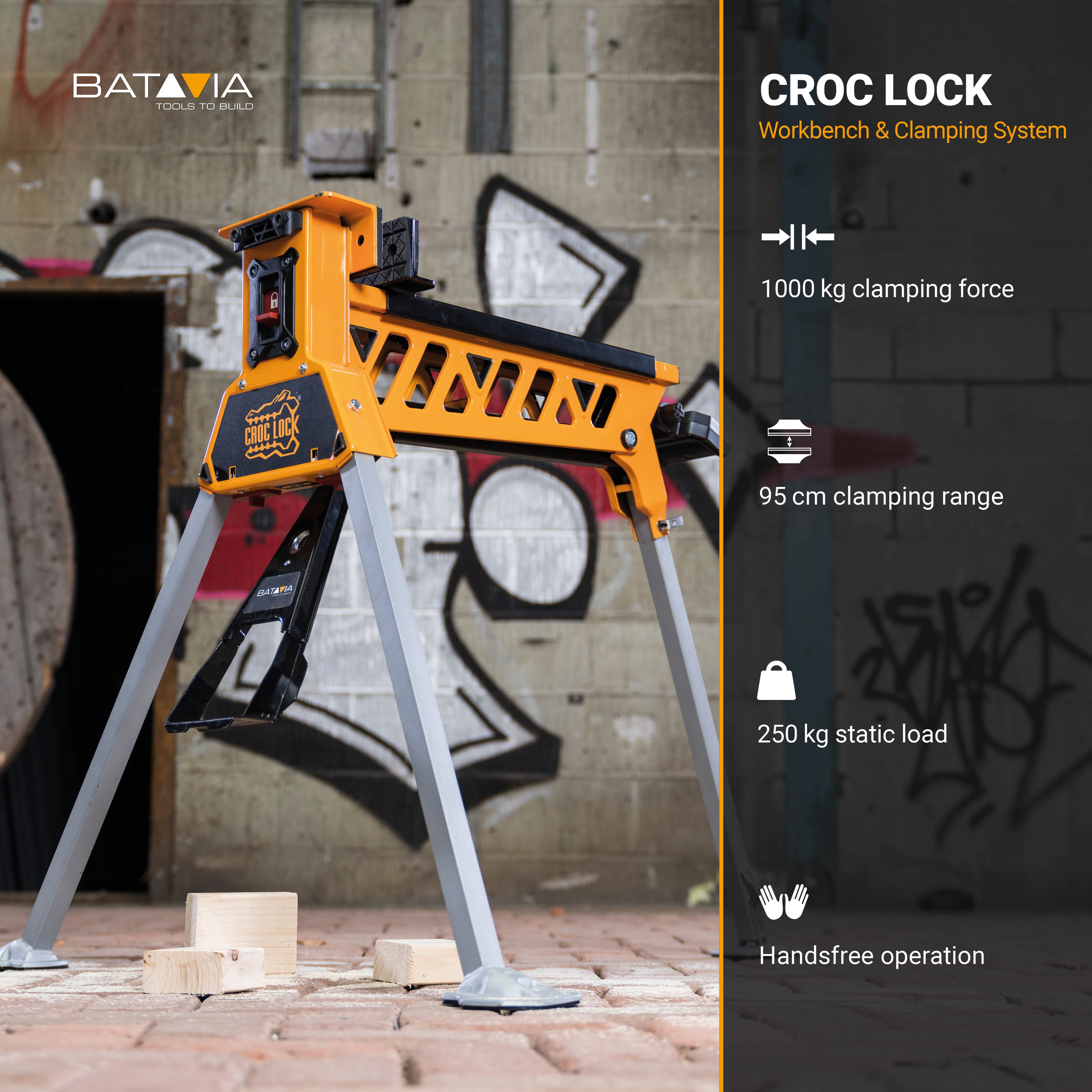 Croc Lock Workbench and Clamping Station - Incl. All Accessories - view 6