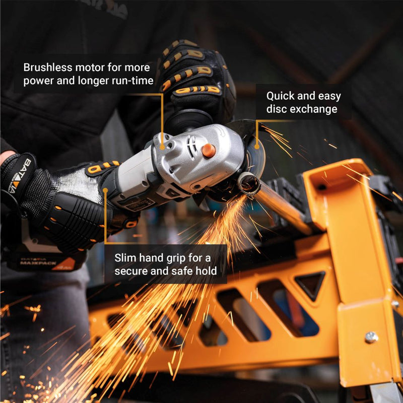 Load image into Gallery viewer, Cordless Angle Grinder Brushless 18V 115mm
