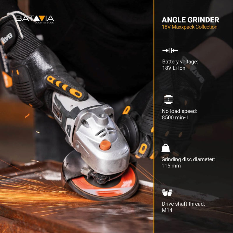 Load image into Gallery viewer, Cordless Angle Grinder Brushless 18V 115mm
