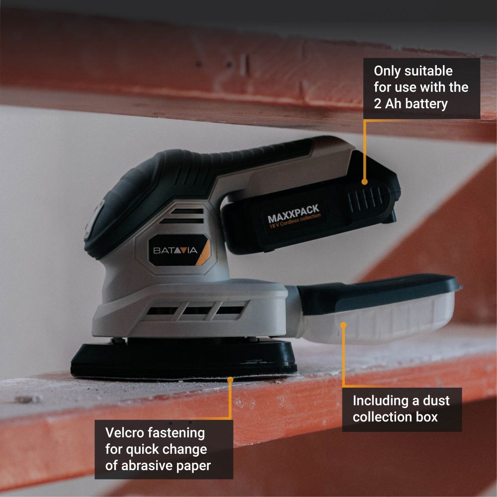 18V Cordless Detail Sander