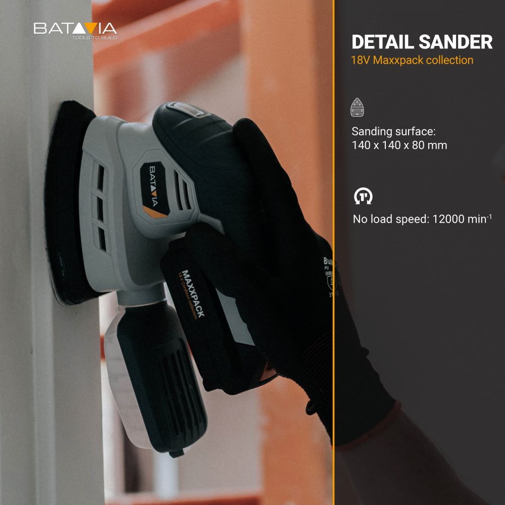 18V Cordless Detail Sander