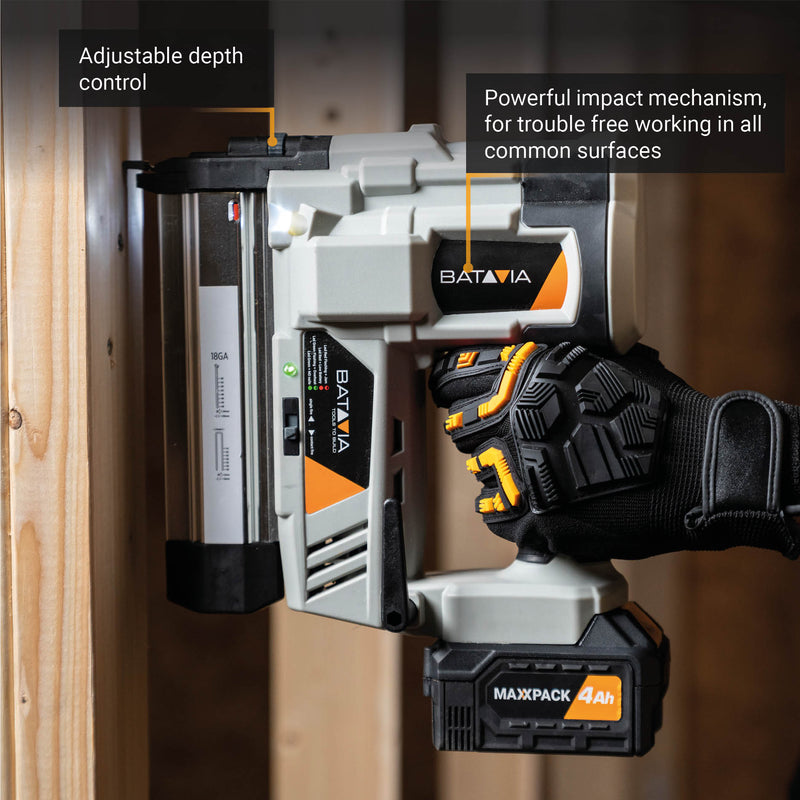 Load image into Gallery viewer, Cordless Tacker/Staple/Nail Gun 18V
