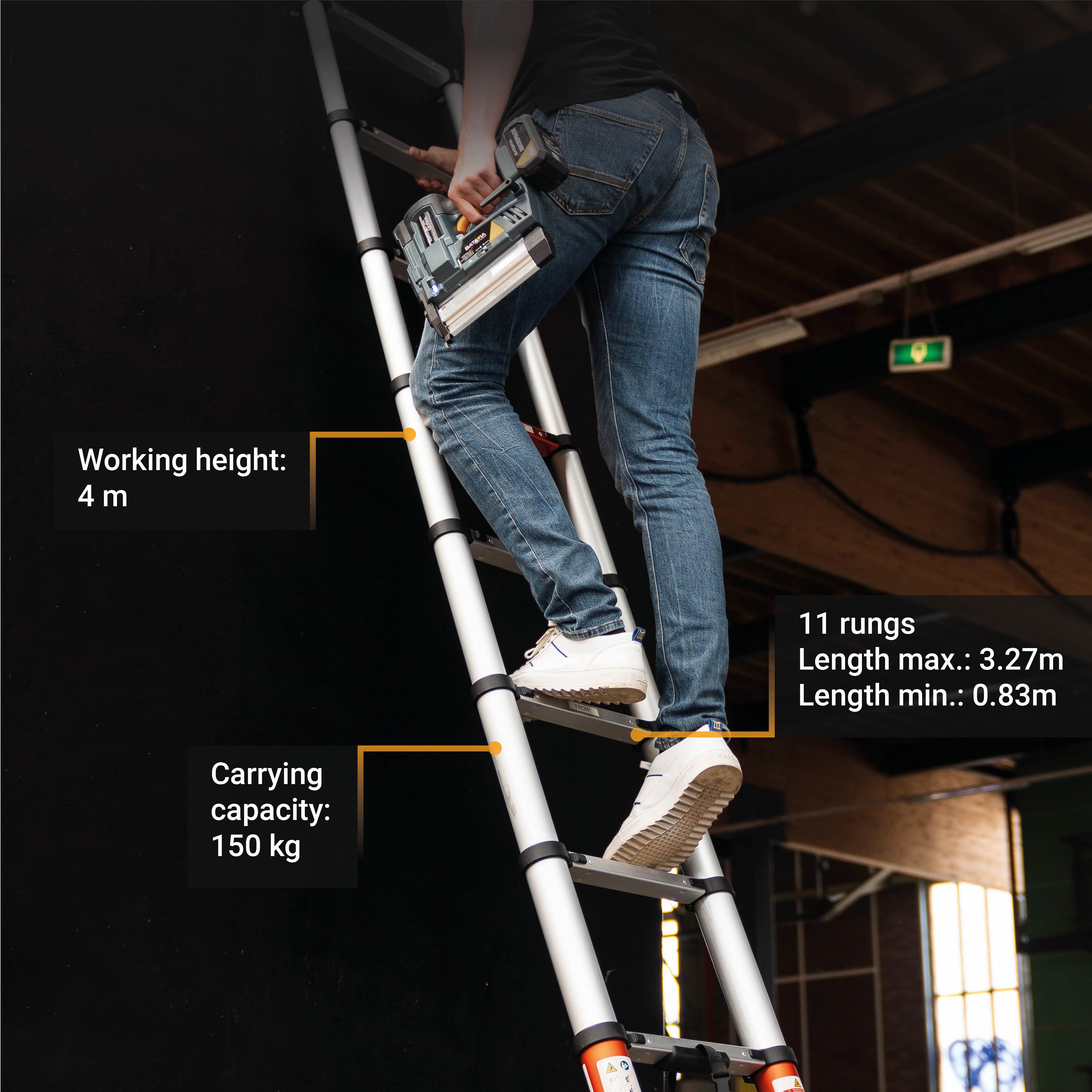 Telescopic Ladder 3.27m