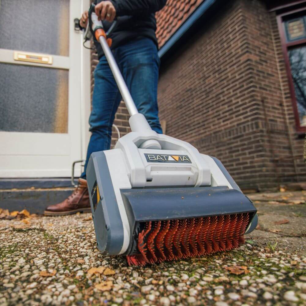Maxxbrush Rote Hochleistungsbürste aus Nylon und Metal