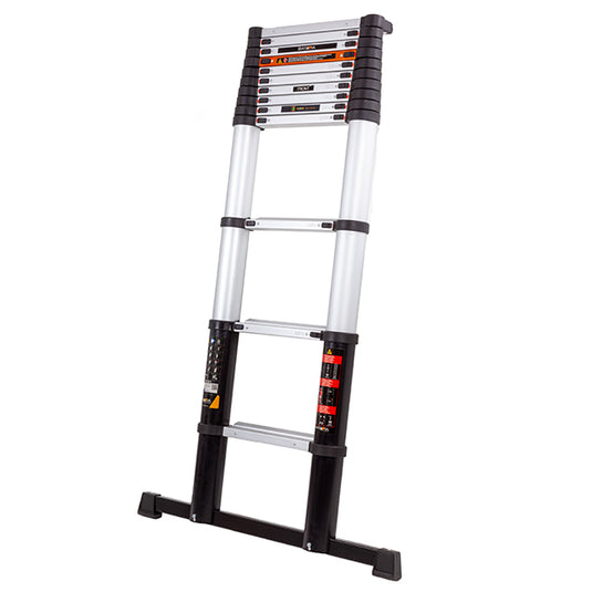 Giraffe® Pro Professionele telescoopladder 3,81 m met hoekindicator, SoftClose & Antislip