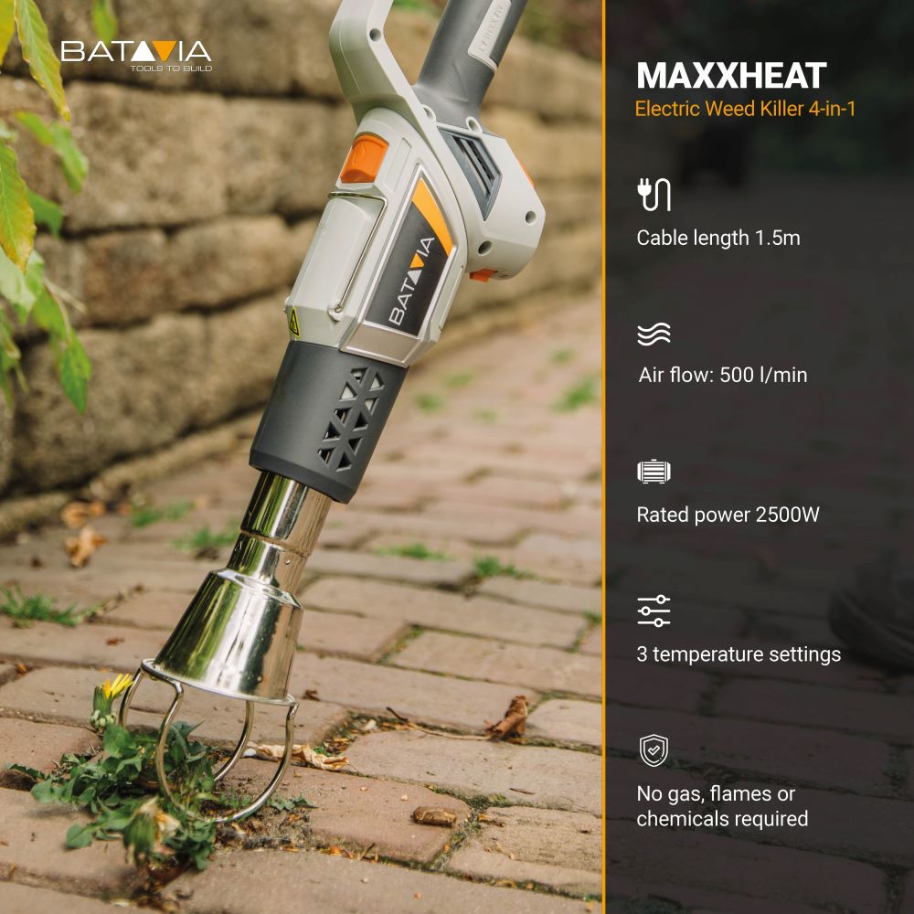 Maxxheat 2500W Weed Killer 4in1