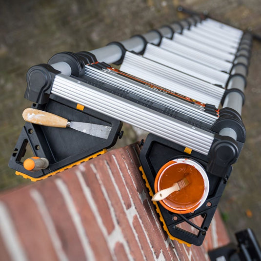 Stand-off & Tooltray | Suitable for Telescopic Ladders