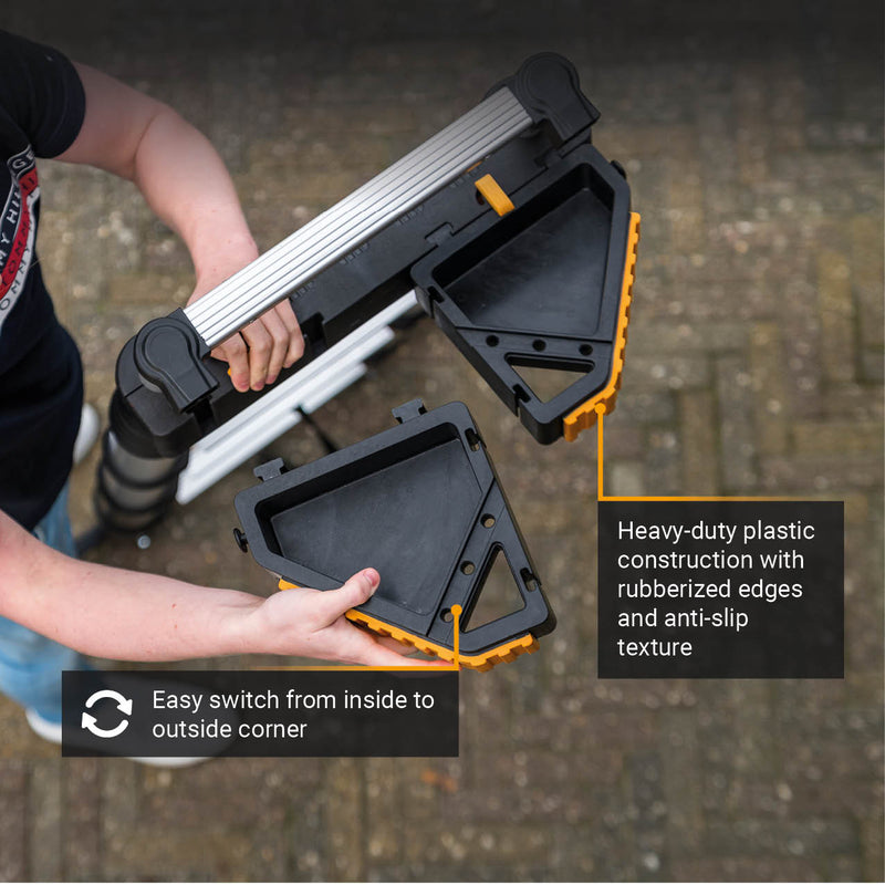 Load image into Gallery viewer, Stand-Off and Tool Tray for Telescopic Ladders
