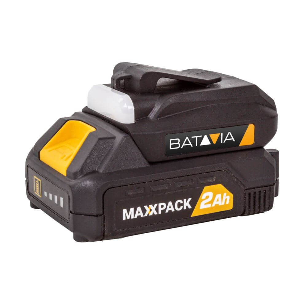 18V USB Accu Adapter met Zaklamp