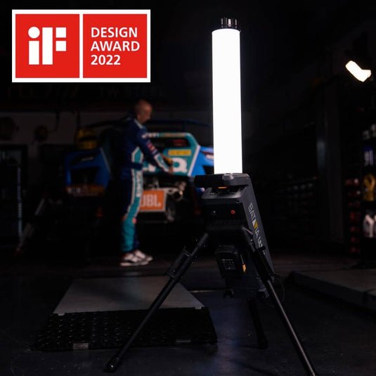 18V Hybrid-LED-Arbeitsleuchte 360° - Inkl. 2.0 Akku & Ladegerät