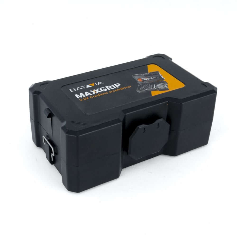 Atornillador 3.6V de Batería Con Estuche | Incl. puntas de 44 piezas