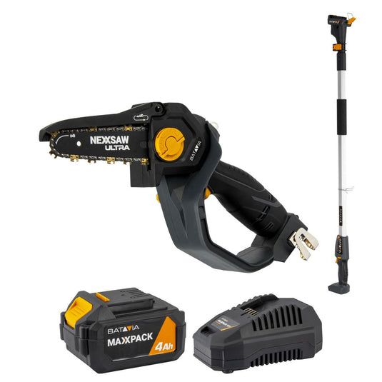 18V Nexxsaw Cordless Brushless Telescopic One-Hand Chainsaw V3 Ultra