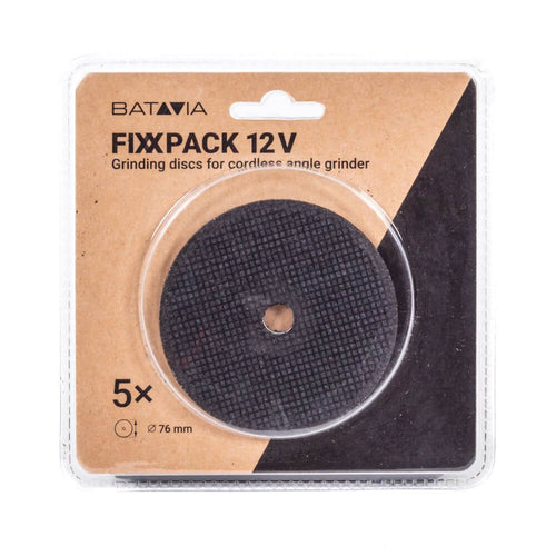 Fixxpack® 12V Winkelschleifscheibe / 76mm | 5 Stück