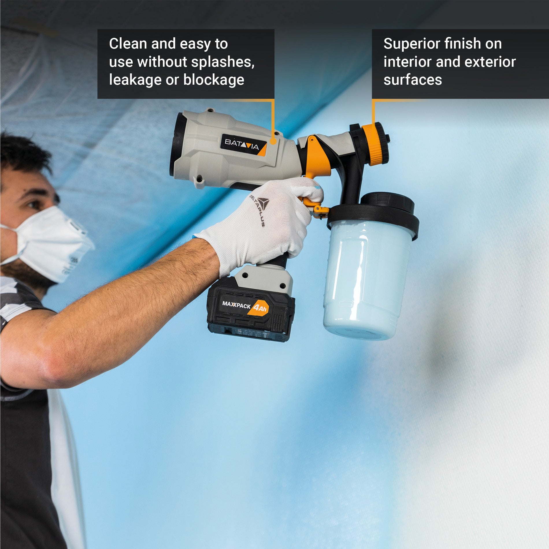 18V Cordless Paint Sprayer