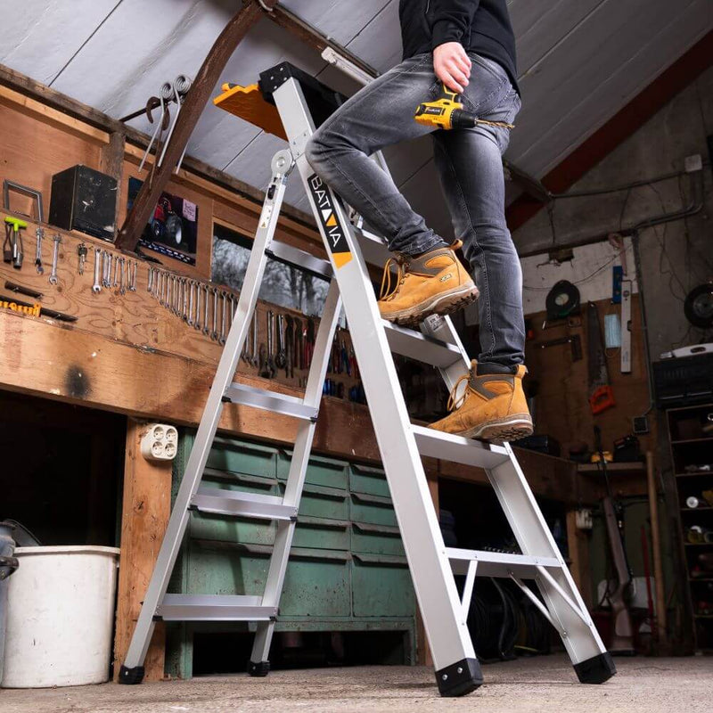 Laad de afbeelding in de Galerijviewer, 3-in-1 Multifunctionele ladder
