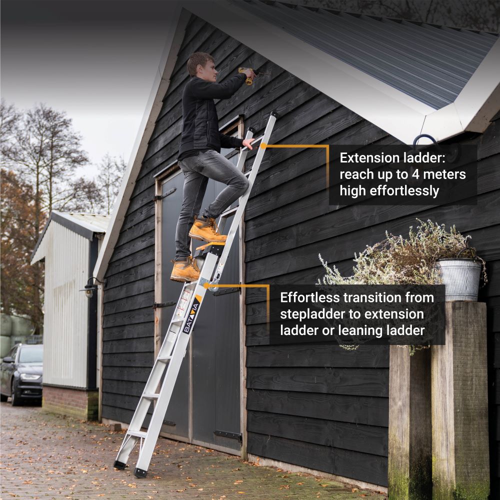 3-in-1 Multifunctionele ladder