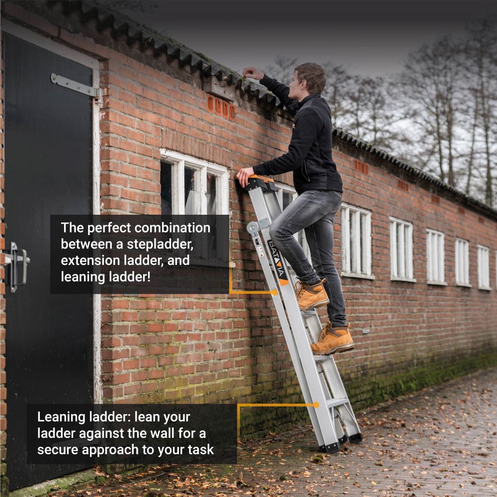 3-in-1 Multifunctionele ladder