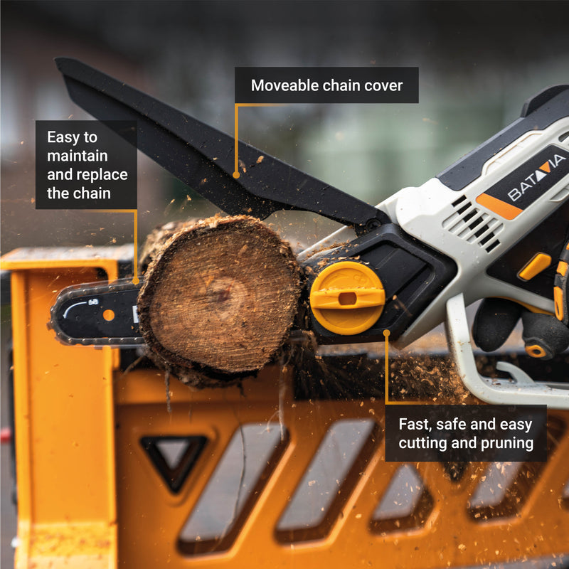 Load image into Gallery viewer, 350W One-Hand Chainsaw 8&#39;&#39;
