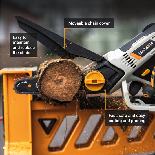 350W One-Hand Chainsaw 8''