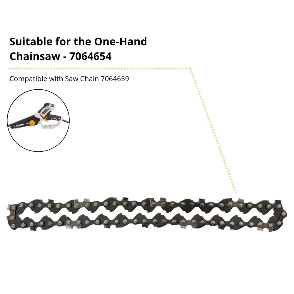 Zaagketting - Geschikt voor de 350W Eénhands-Kettingzaag 8''