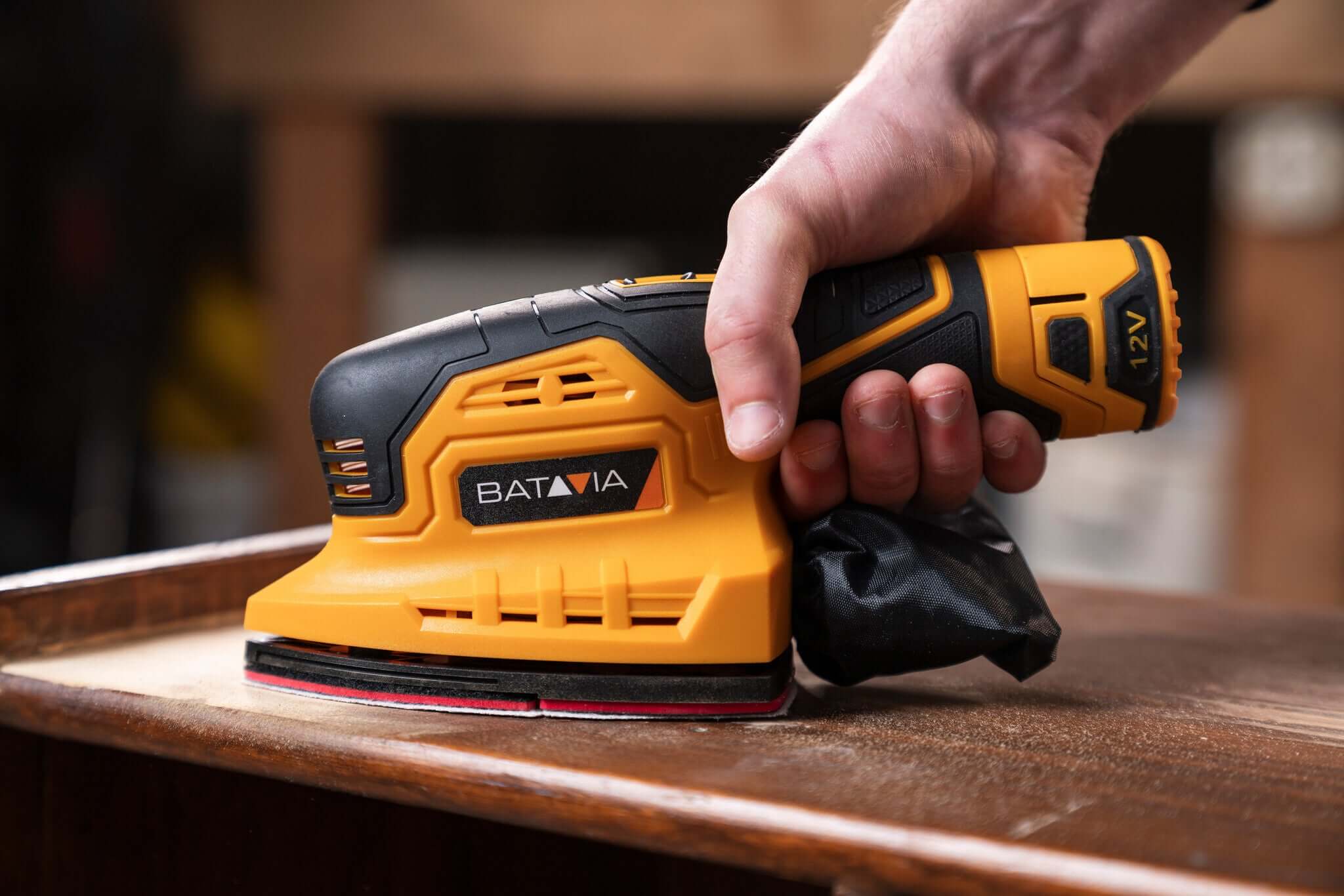 Lijadora de detalle a batería 12V