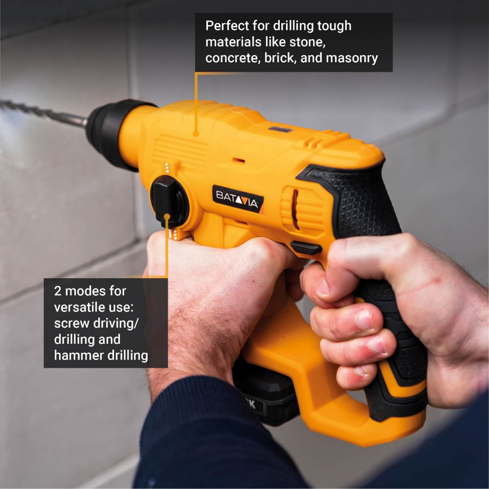 12V Cordless Hammer Drill SDS+