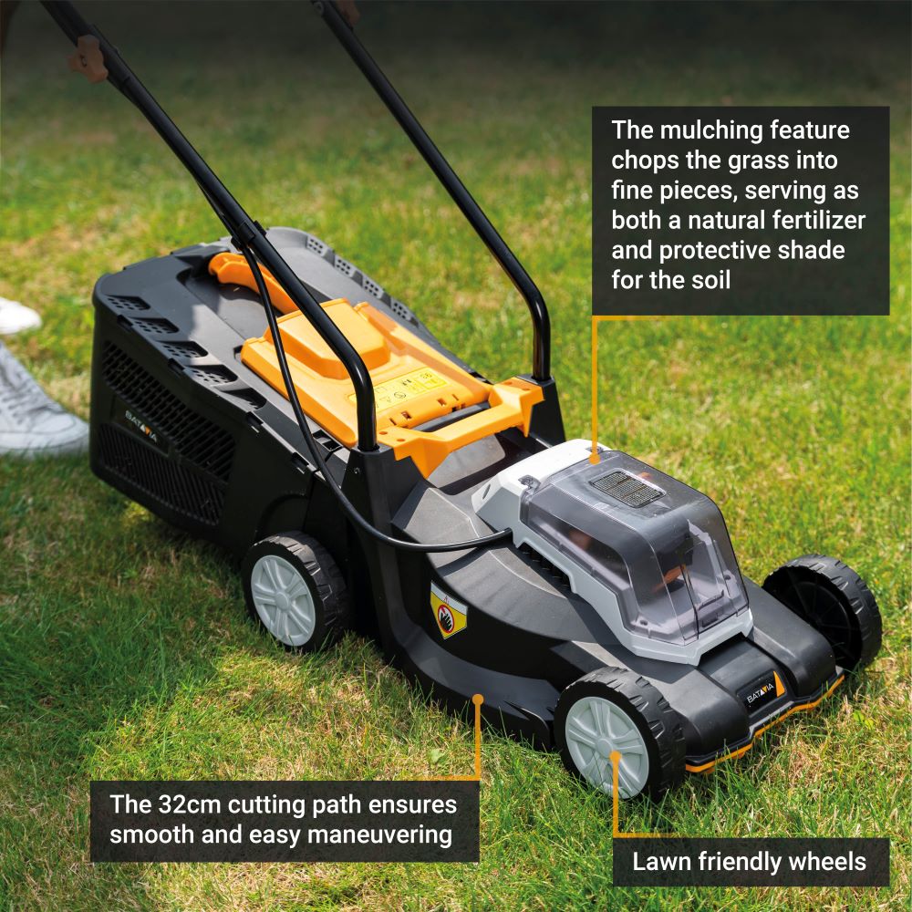 18V Accu Grasmaaier 32cm