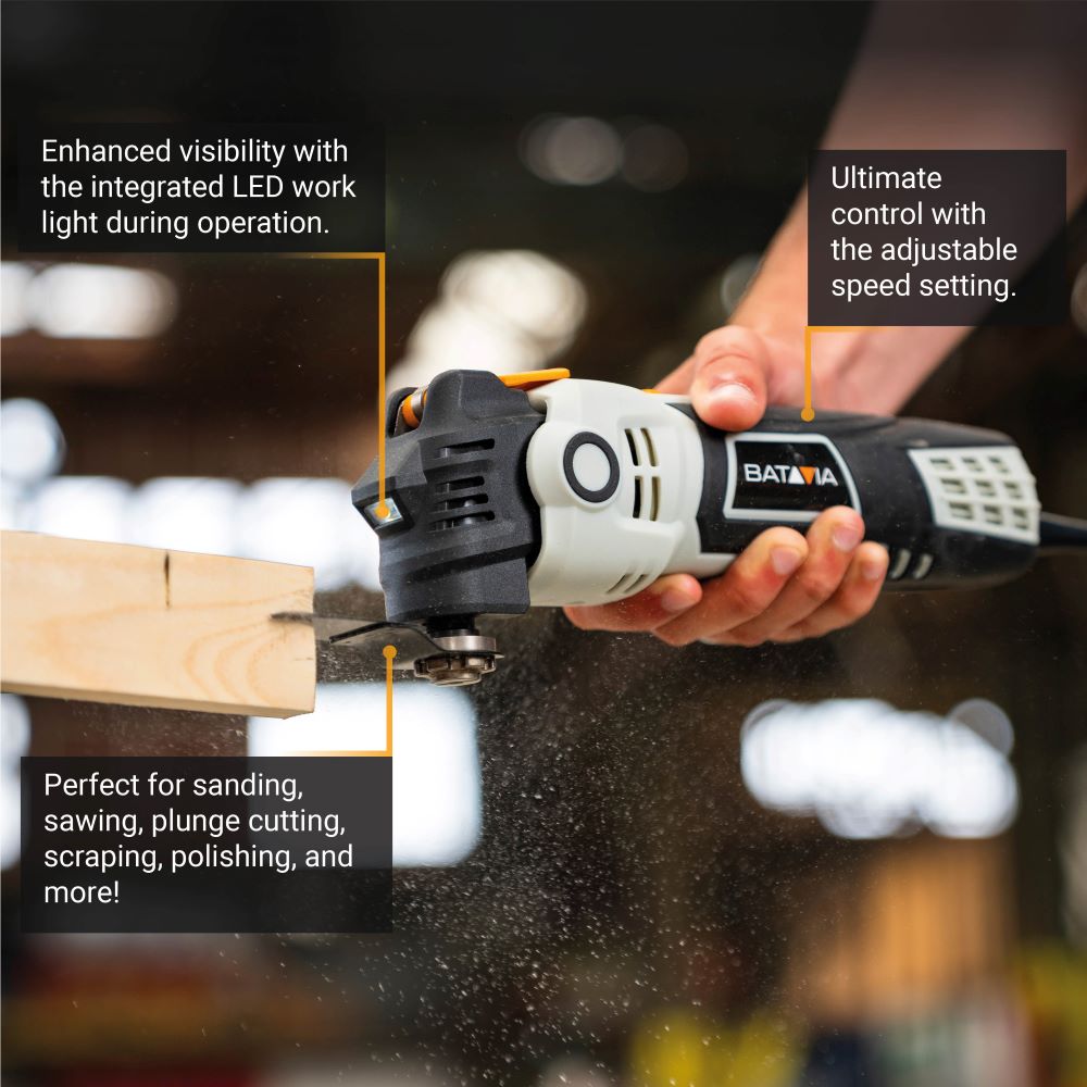 300W Multitool - Incl. Anti-Vibration System - view 8