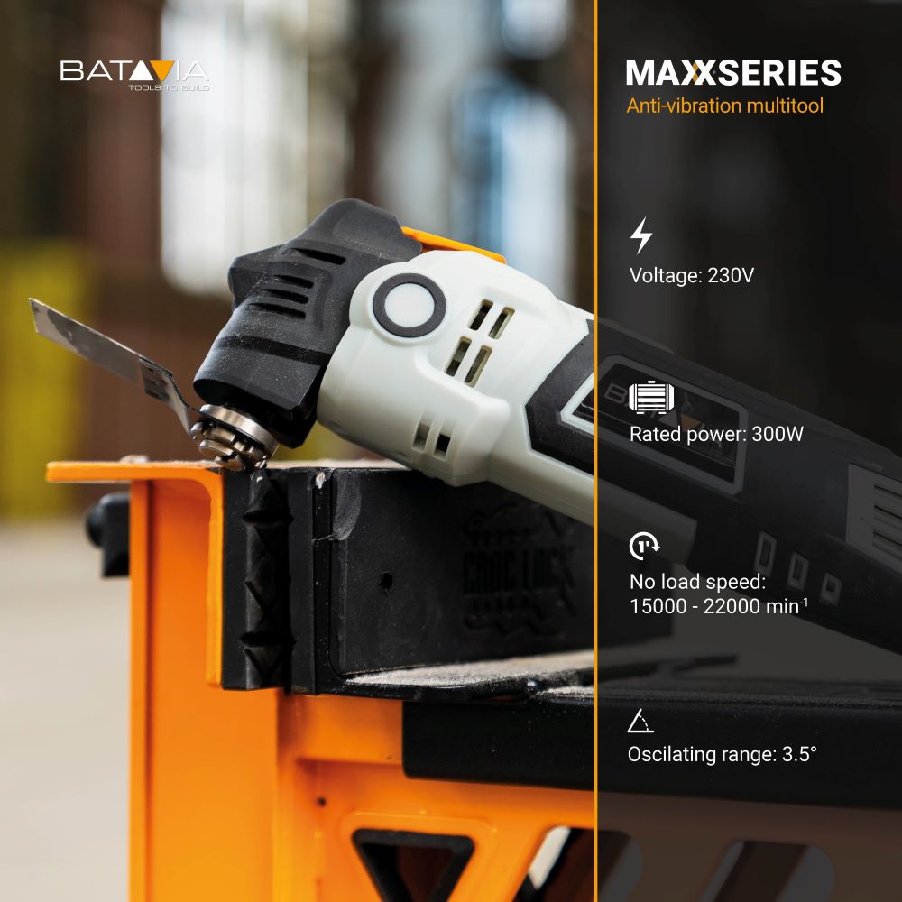 300W Multitool - Incl. Anti-Vibration System - view 7