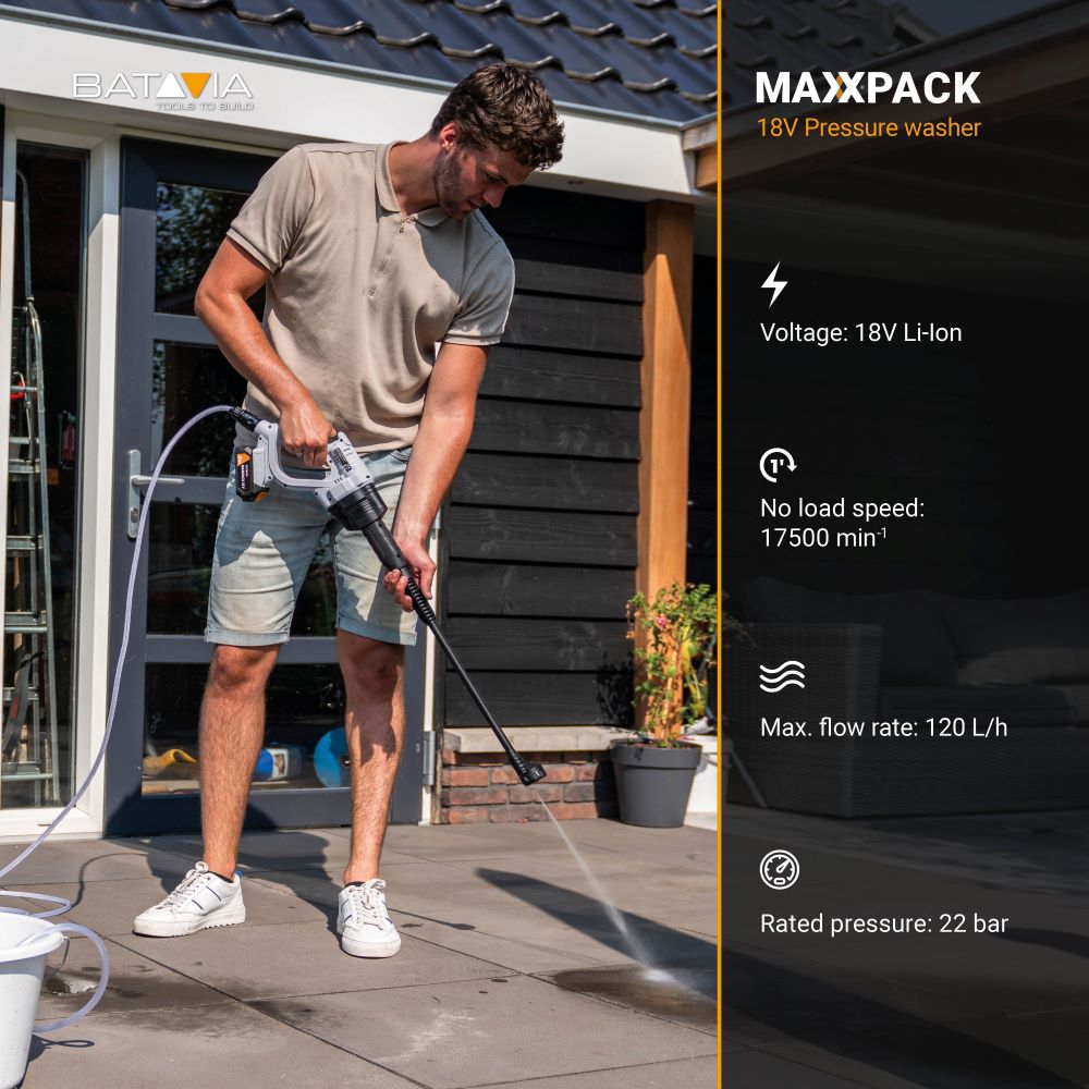 Lance Haute Pression Pour Nettoyeur - Tuyau Flexible 5 M, Pression Max 160 Bar, Connecteur M14, Pour Sol, Mur, Jardin, Voiture