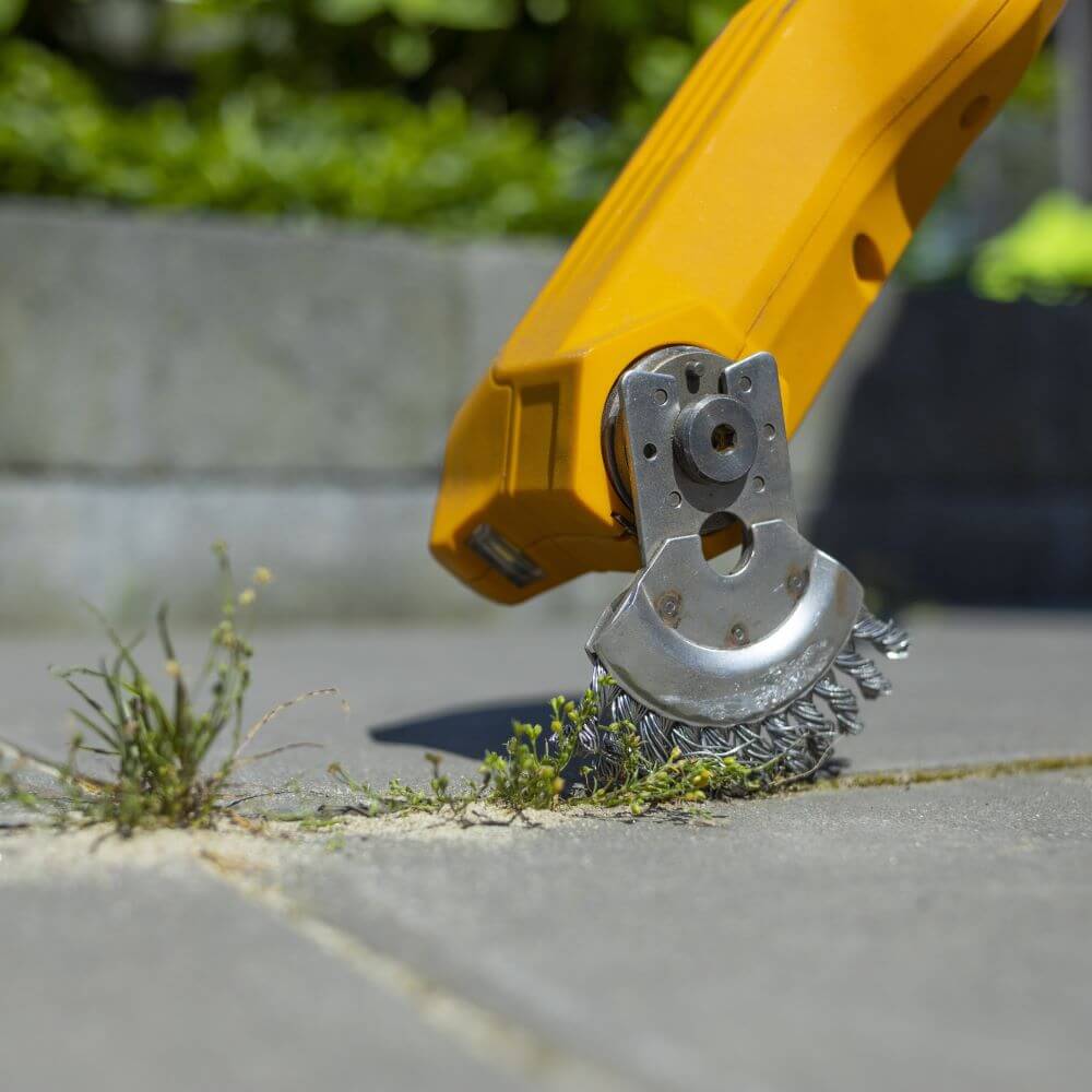 12V Fixxbrush Accu Onkruidborstel