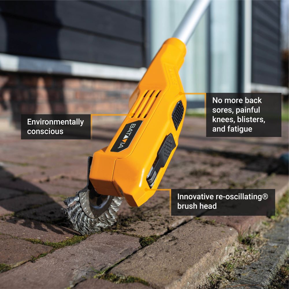 12V Fixxbrush Accu Onkruidborstel