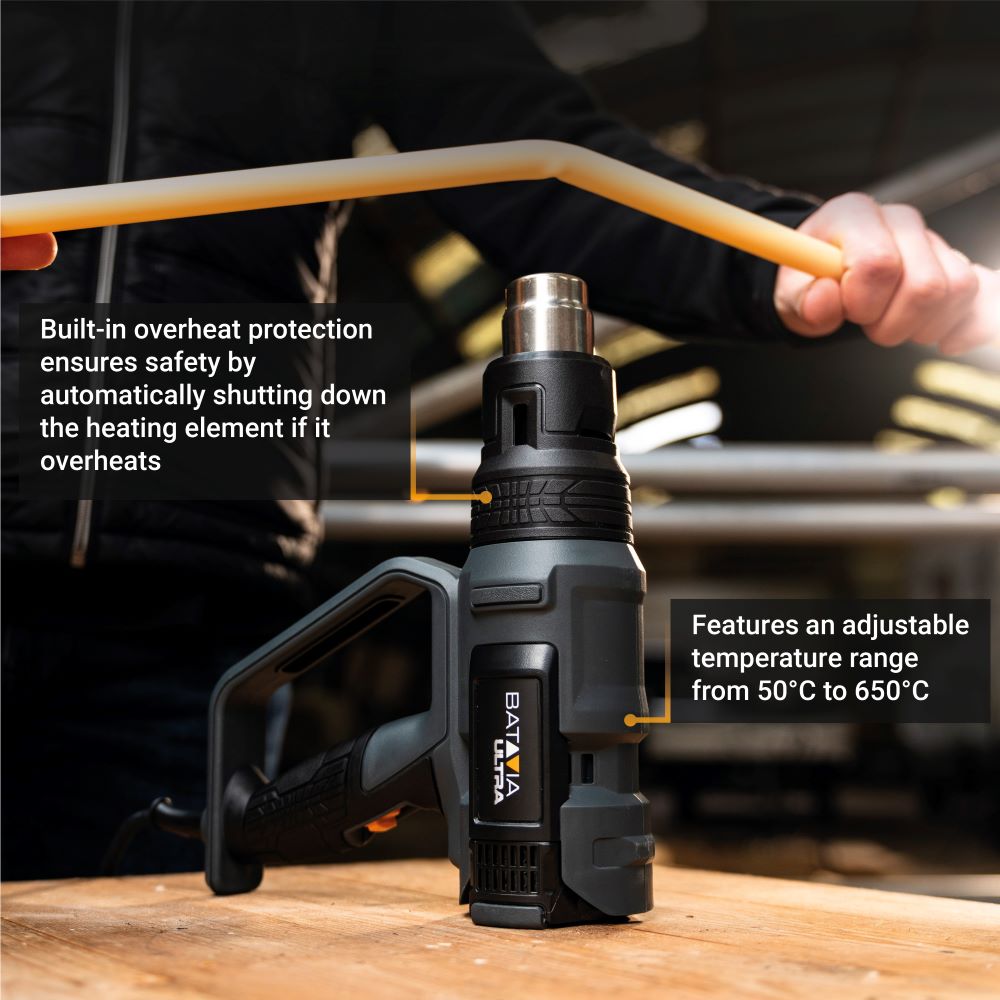 2000W Heat Gun with Digital LCD Display - view 4