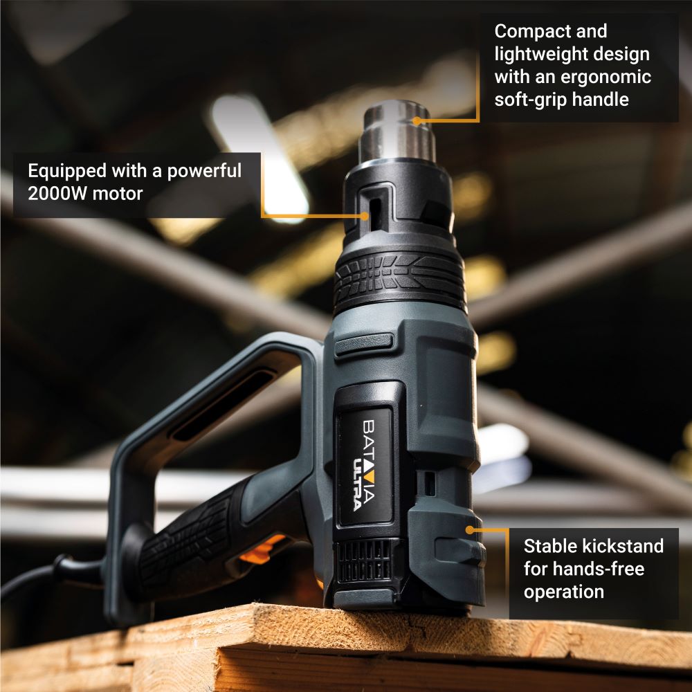 2000W Heat Gun with Digital LCD Display - view 5