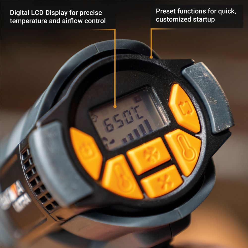 2000W Heat Gun with Digital LCD Display - view 6
