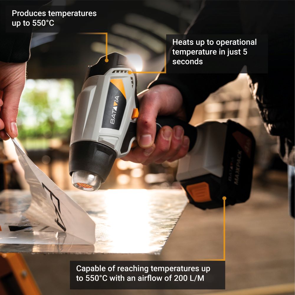 18V Cordless Heat Gun - view 5