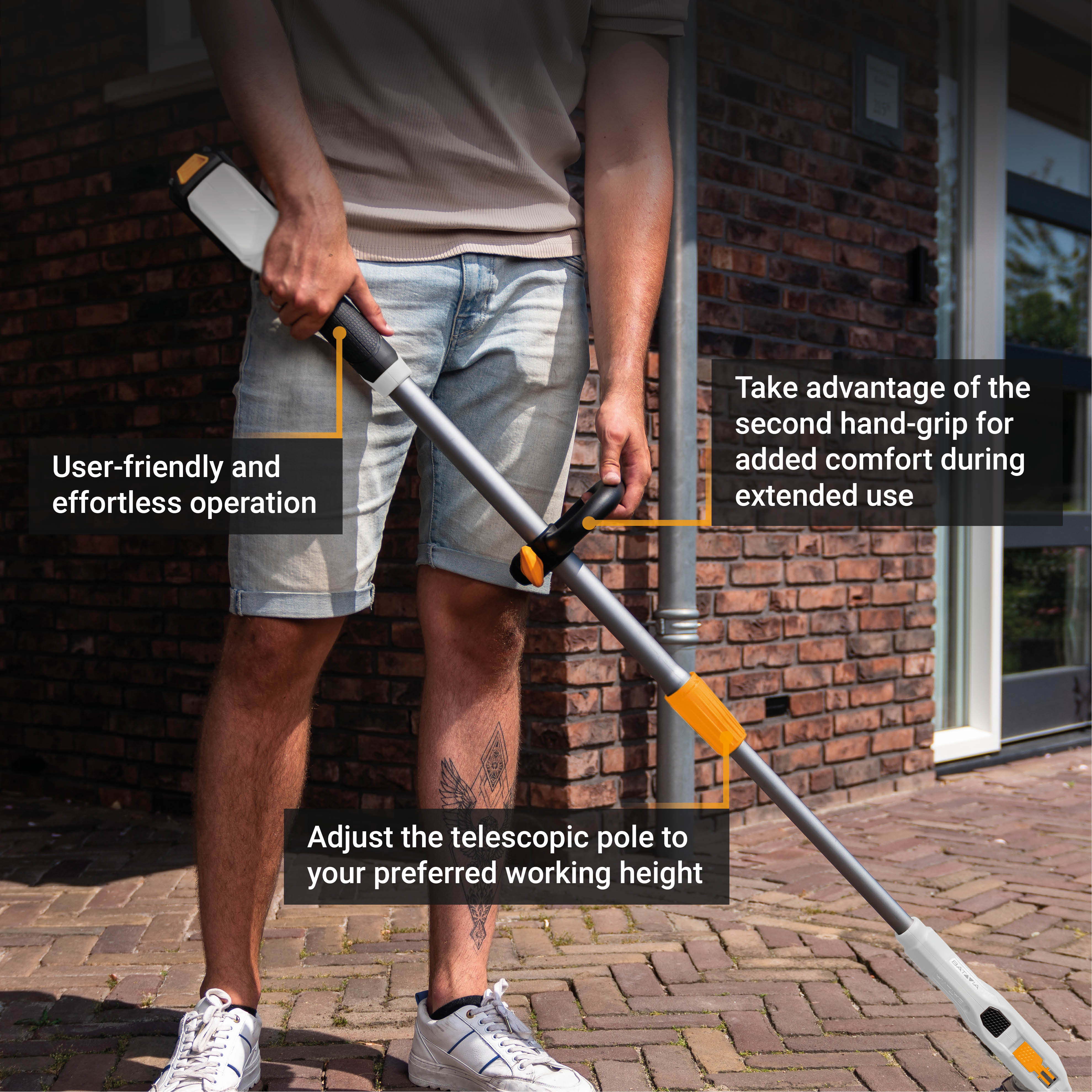 18V Fixxbrush Cordless Weed Brush
