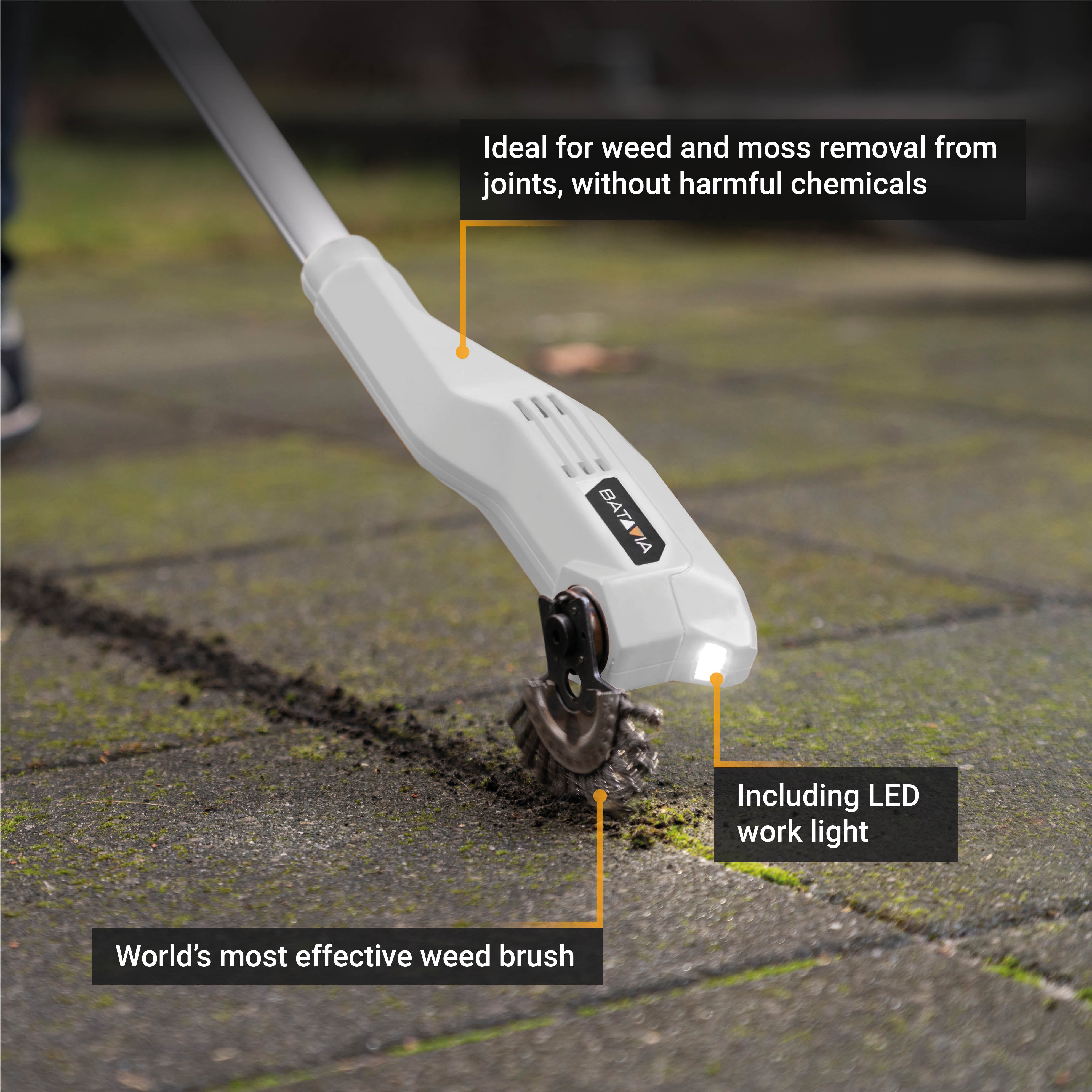 18V Fixxbrush Cordless Weed Brush