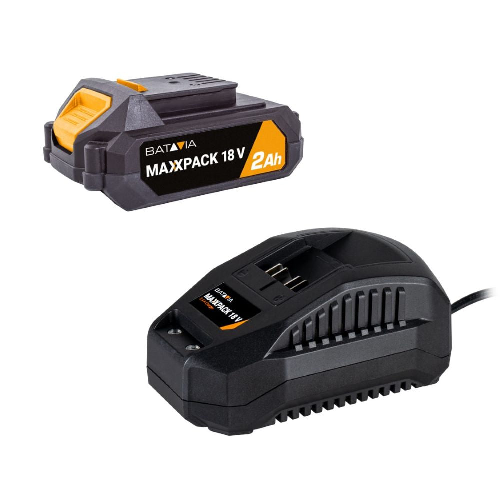 18V Starter Set - Incl. 2.0Ah Accu + 2.4A Oplader