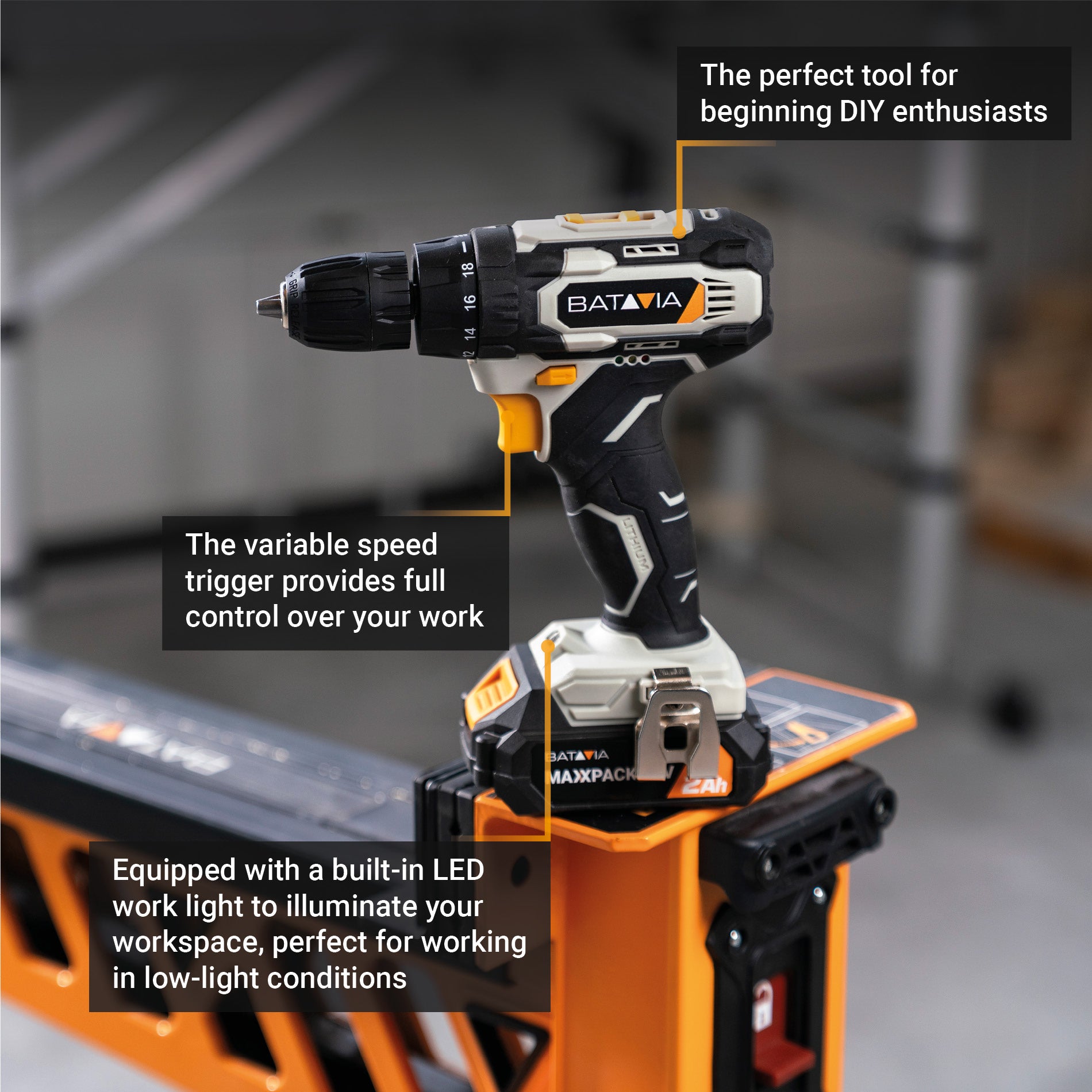 Perceuse Visseuse 18V sans fil
