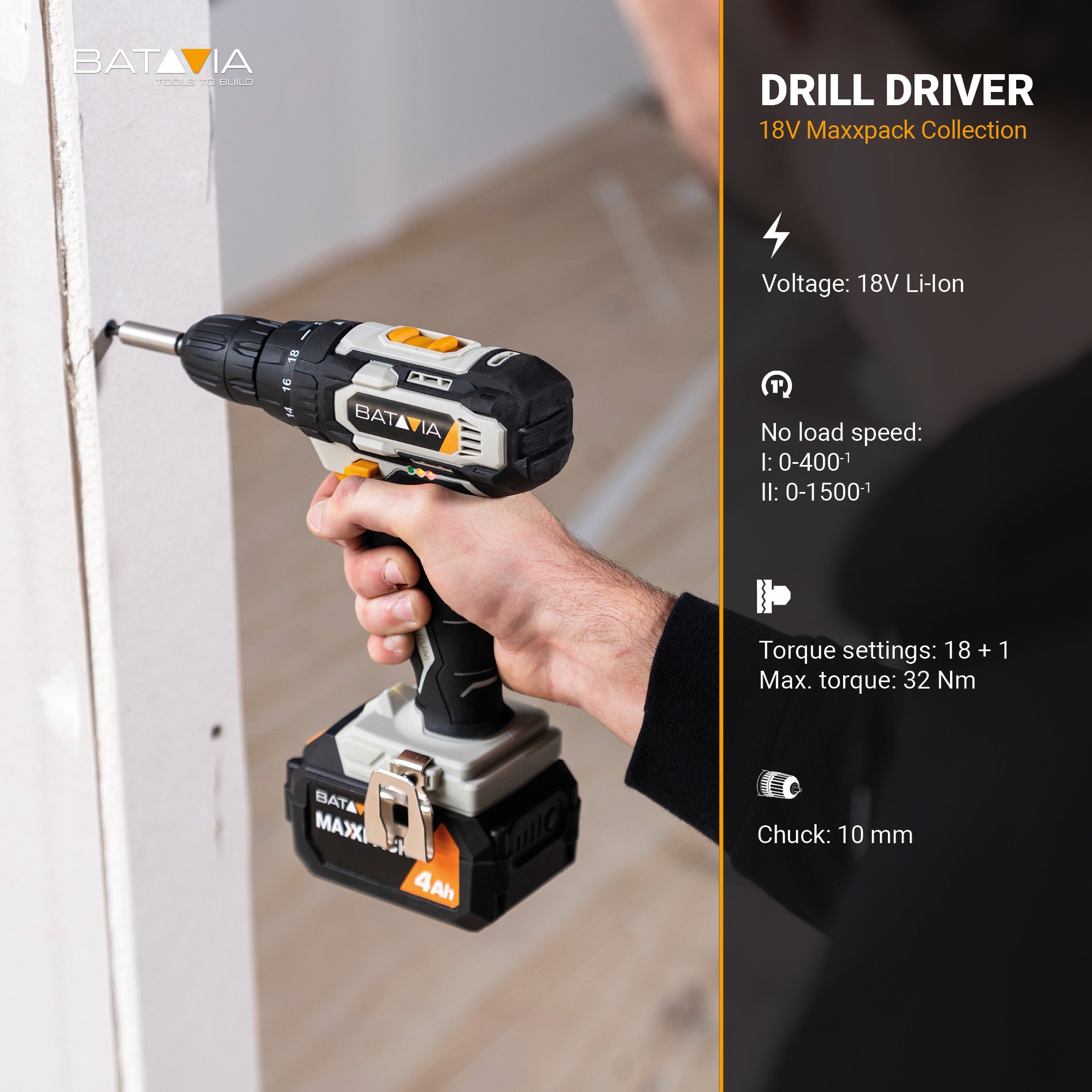 Perceuse Visseuse 18V sans fil