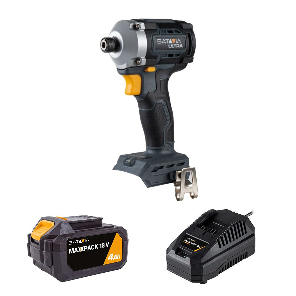 Avvitatore a Impulsi a Batteria 18V Brushless 350 Nm