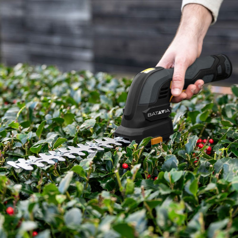 Cargue la imagen en el visor de la galería, Podadora para césped y arbustos a batería 12V
