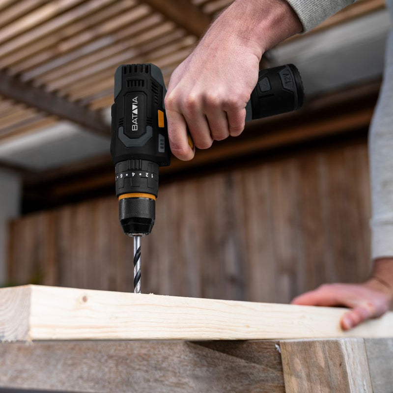 Laden Sie das Bild in Galerie -Viewer, 12V Akku-Schlagbohrmaschine
