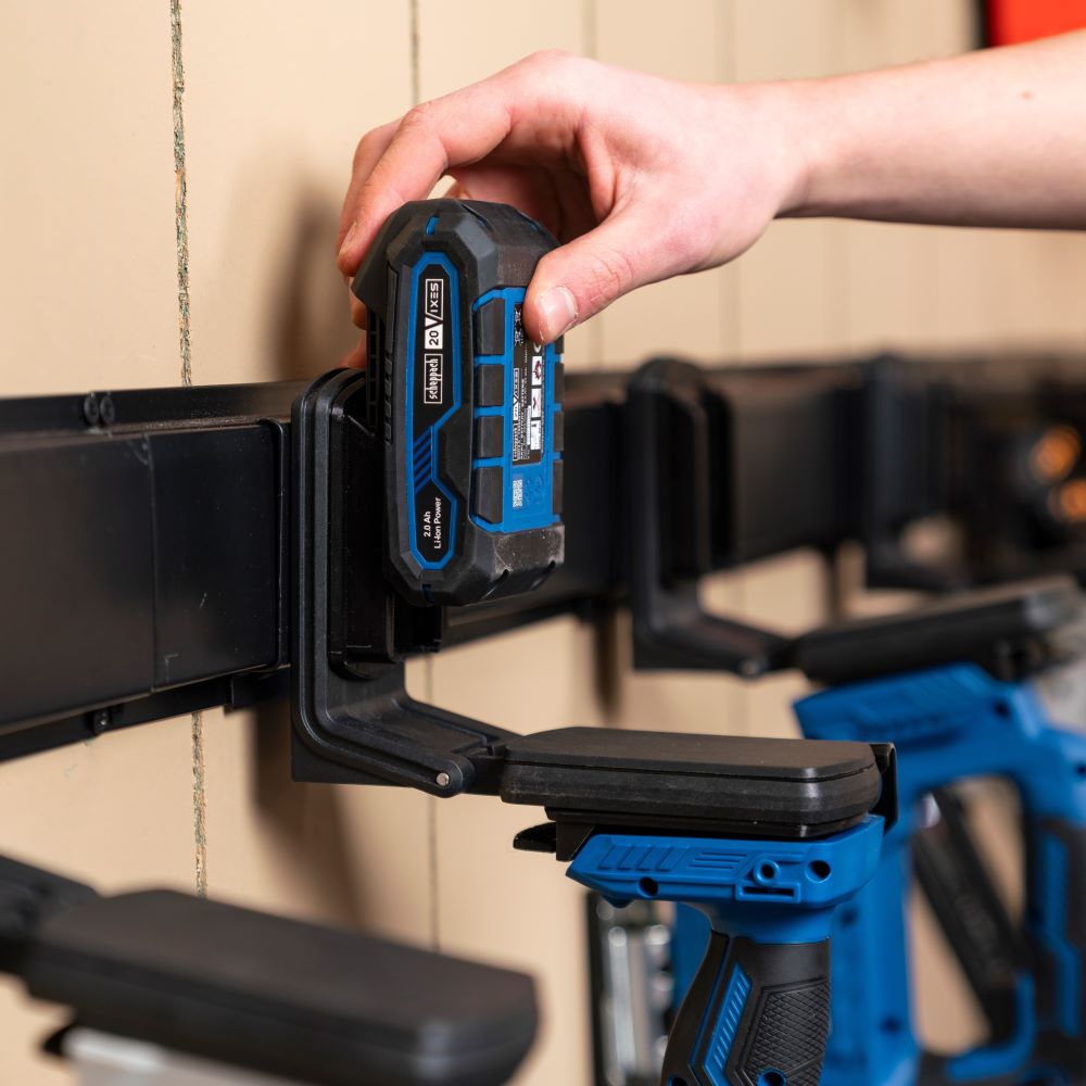 Station Outils & Batteries & Adaptateurs (Scheppach® IXES 20V)