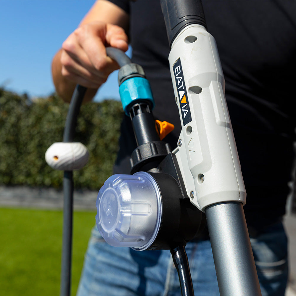 18V Twin Brush Set - Brushless Accu Reinigingsborstel - Incl. Alle Accessoires