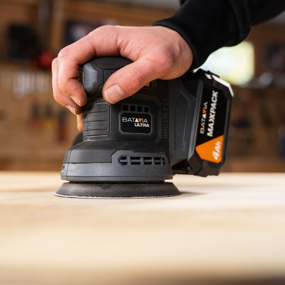 Lijadora excéntrica a batería 18V brushless 125 mm